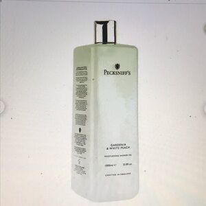 NEW - PECKSNIFF'S Gardenia & White Peach Vitamin B Moisturizing Body Wash